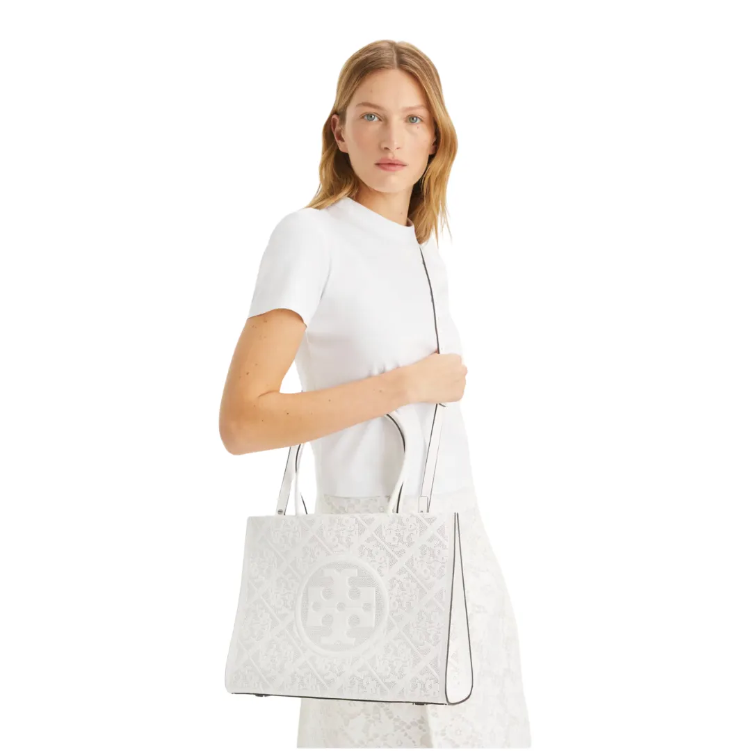 Tory Burch Ella Bio Perforated Small Tote
