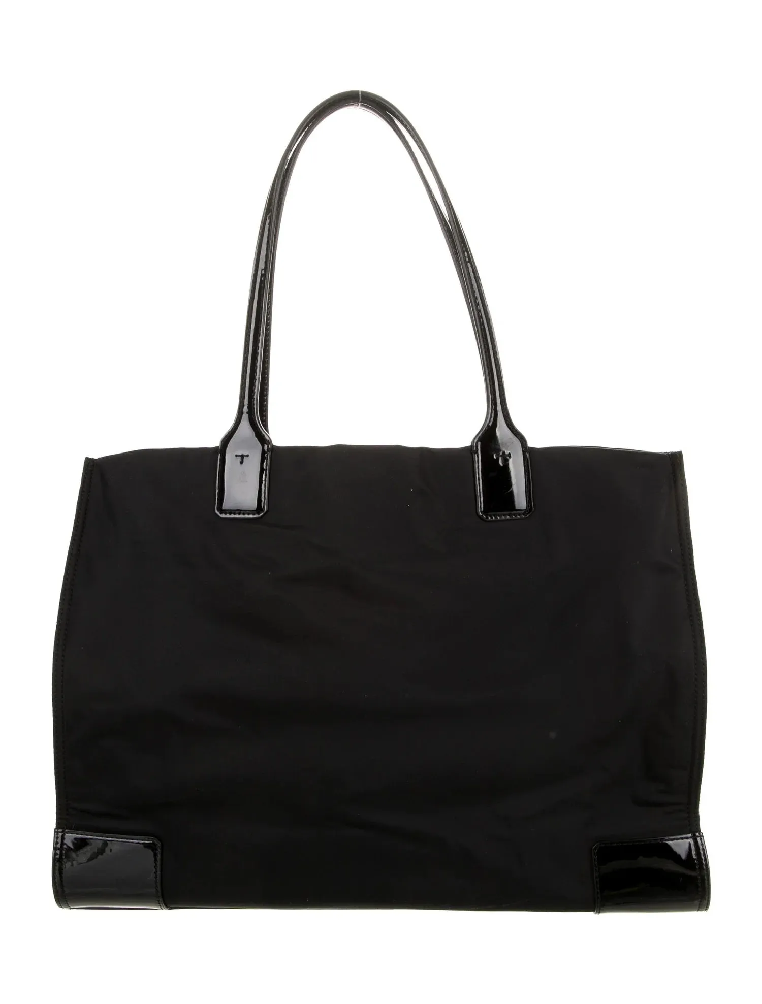 TORY BURCH ELLA SIGNATURE LOGO TOTE BAG