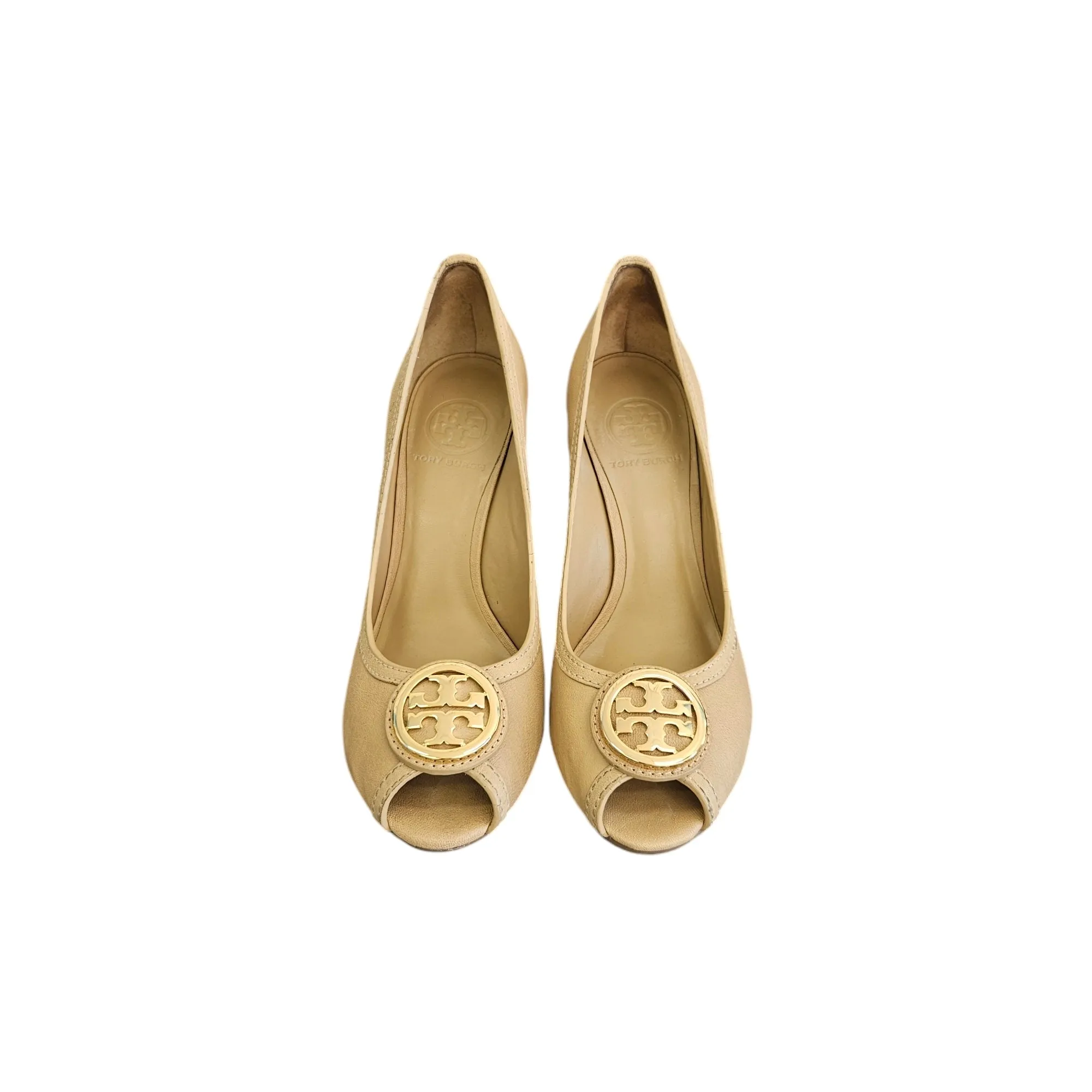 Tory Burch Khaki US Shoe Size 8 Wedges