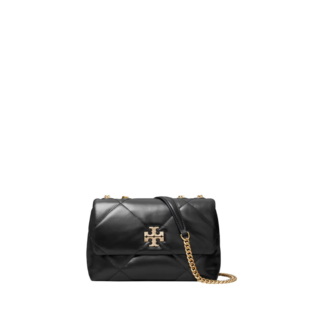 Tory Burch Kira Diamond Quilt Pave Small Convertible Shoulder Bag