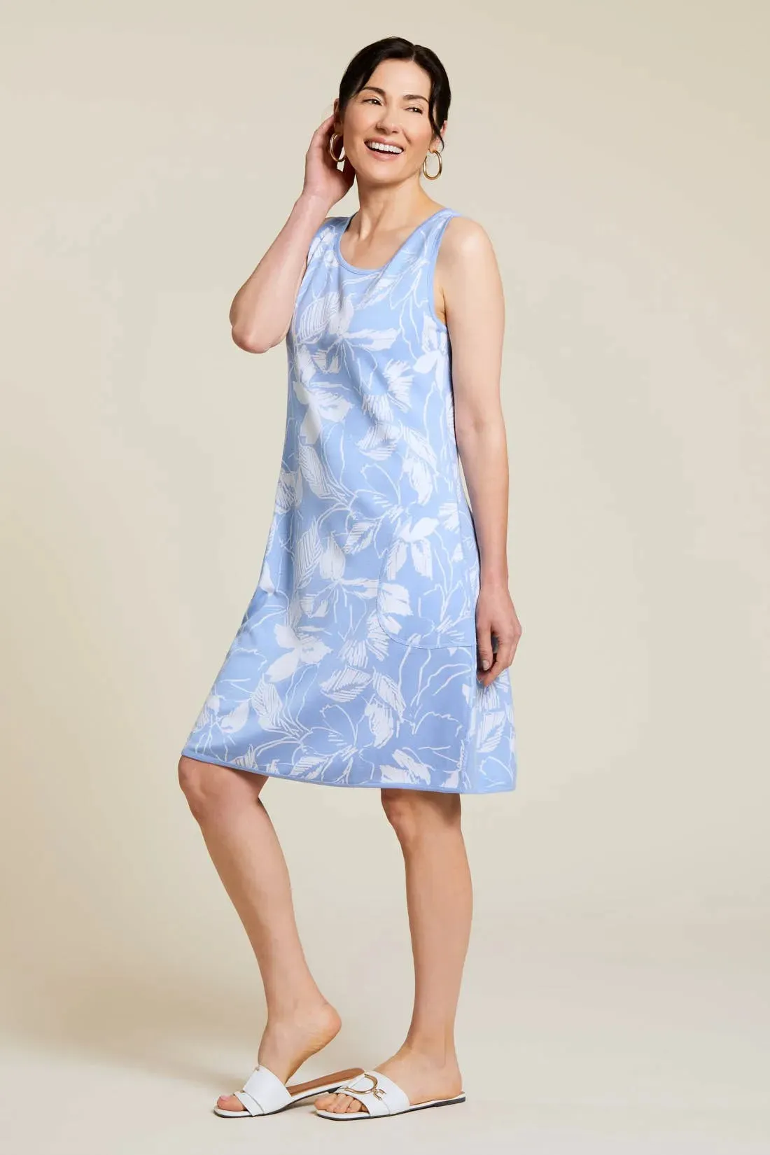 Tribal Reversible A-Line Dress | Poolside   Nautical